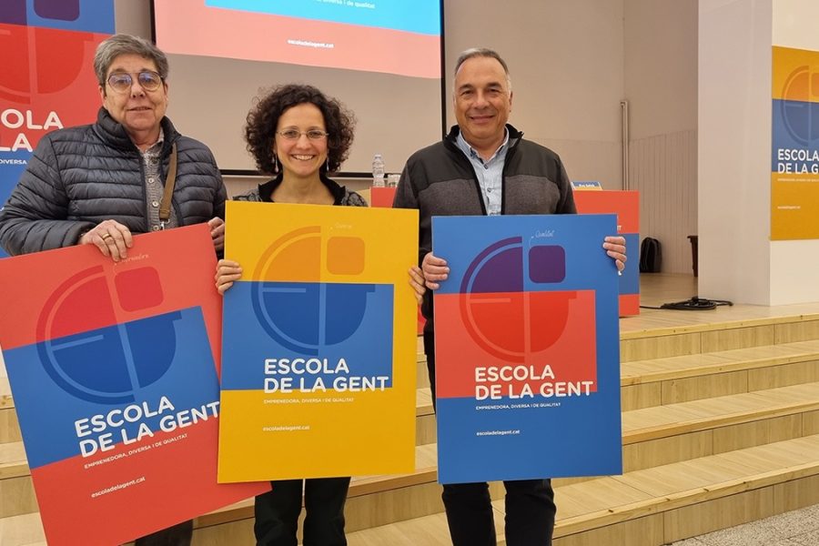 Montserrat Espinalt, Meritxell Ruiz i Josep Closa.