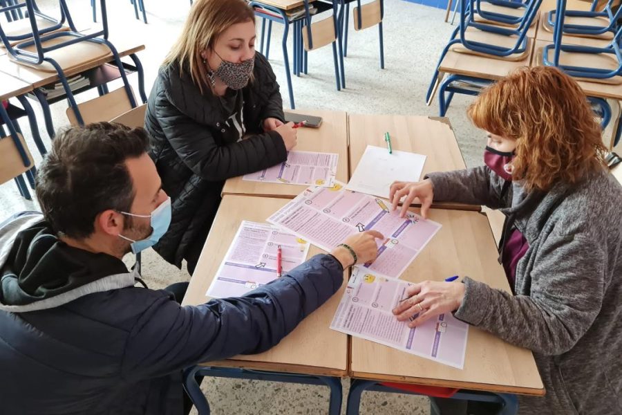 Trobada famílies a Manresa.